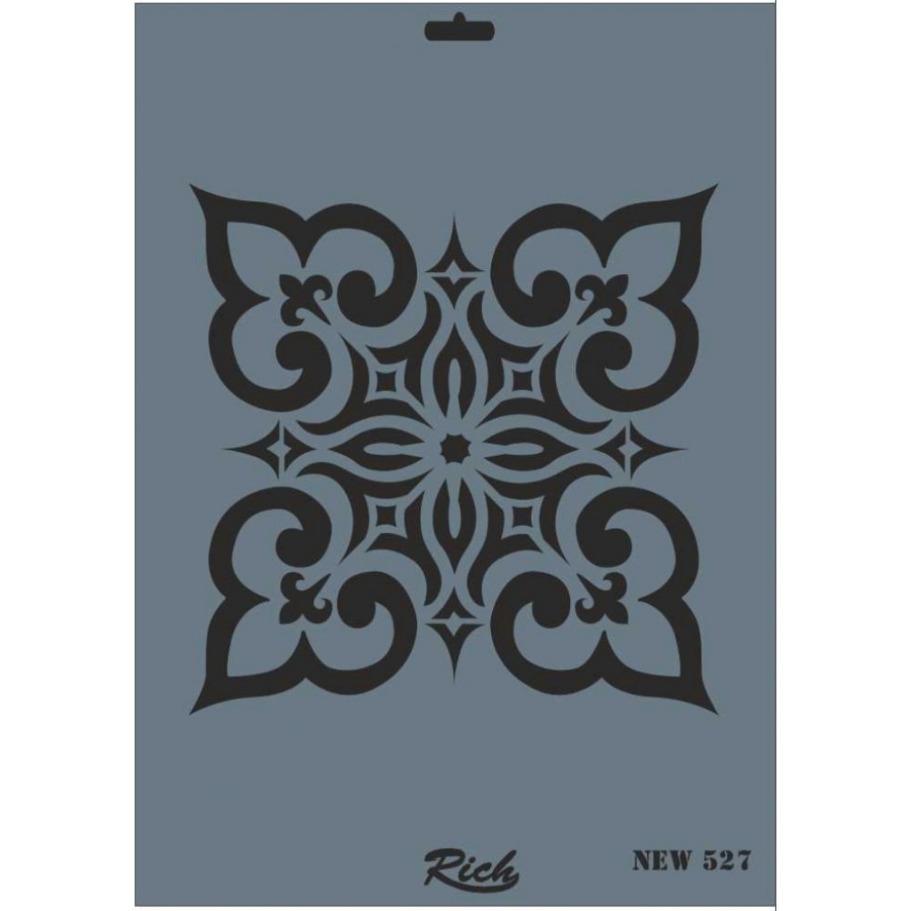 Rich Stencil Boyama Şablonu 25x35 New 527